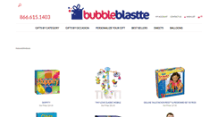 Desktop Screenshot of bubbleblastte.com