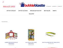 Tablet Screenshot of bubbleblastte.com